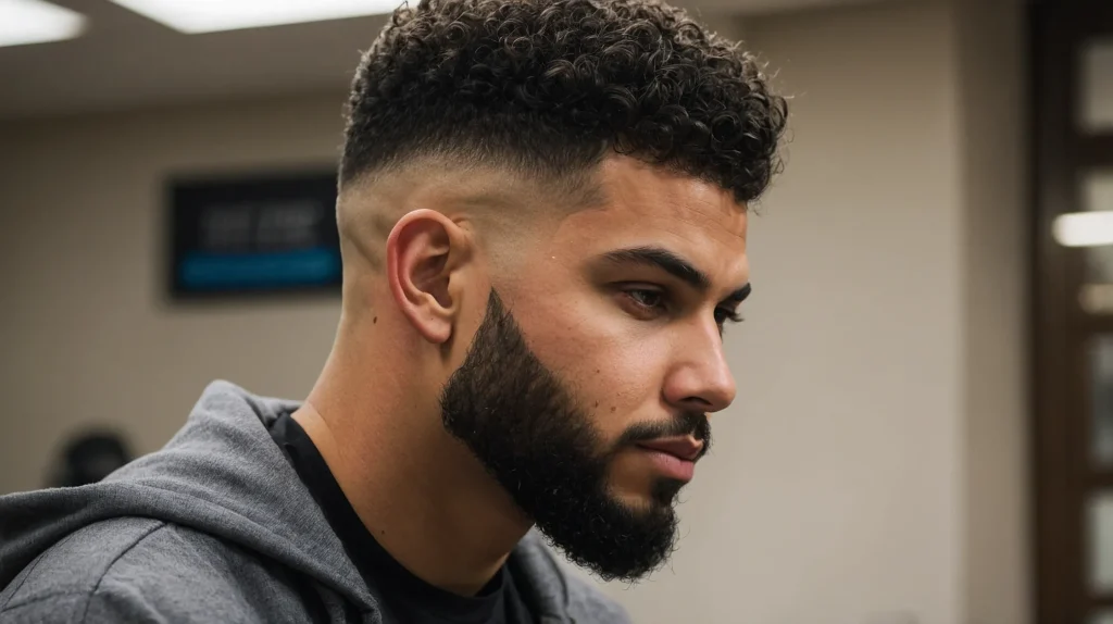 Curls + Fade = Drip + Low Taper Fades for the Win