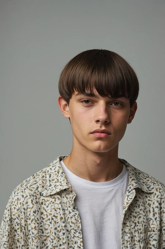 Disconnected Bowl CutPortrait of a single you