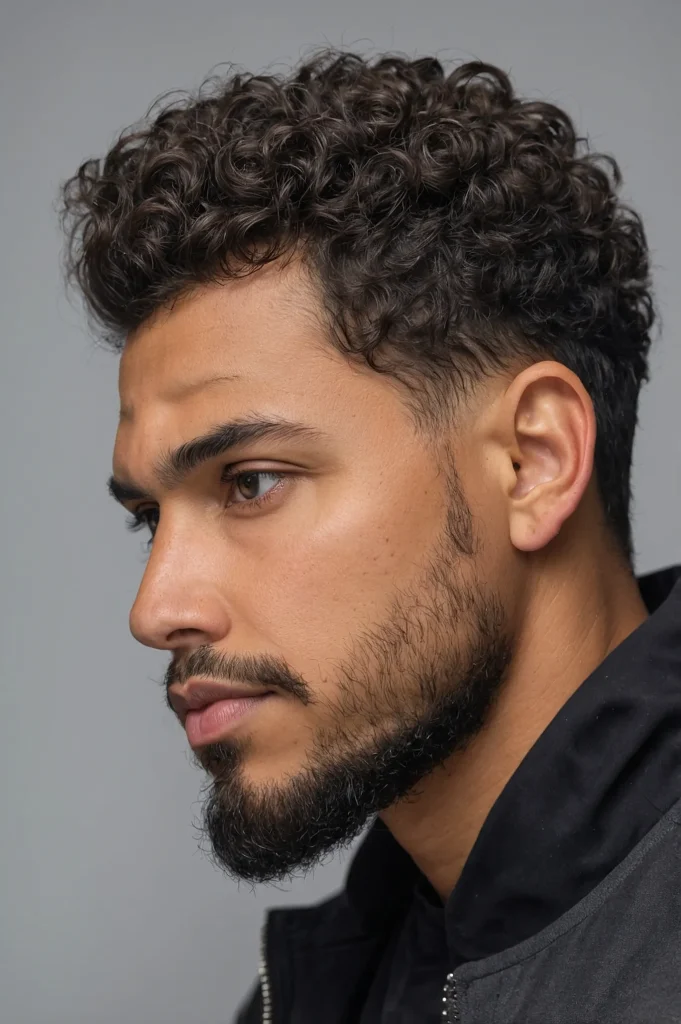 Freeform Curly Blowout Low TaperMan with fre
