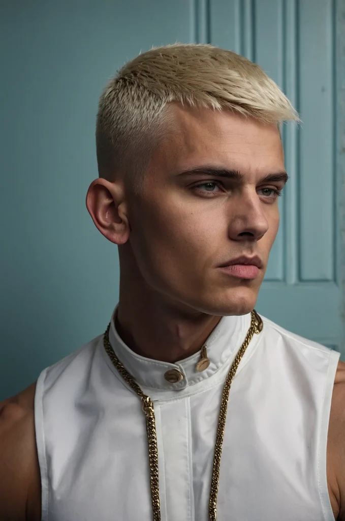 Leonardo Kino XL High Fade Caesar CutCrisp studio portrait