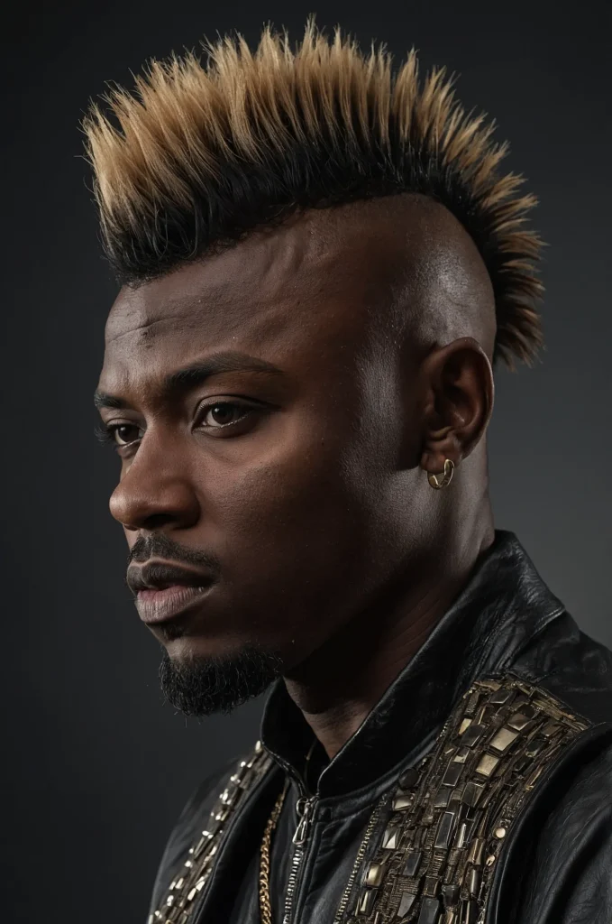 MohawkInspired EdgarUltrarealistic photo of a
