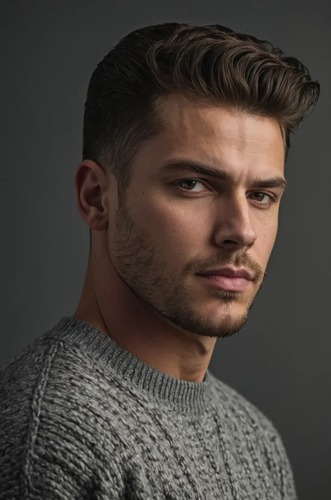 Soft Waves Taper FadeA man with soft waves a