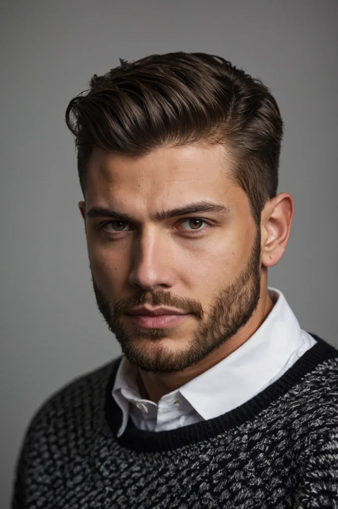 Soft Waves Taper FadeA man with soft waves a
