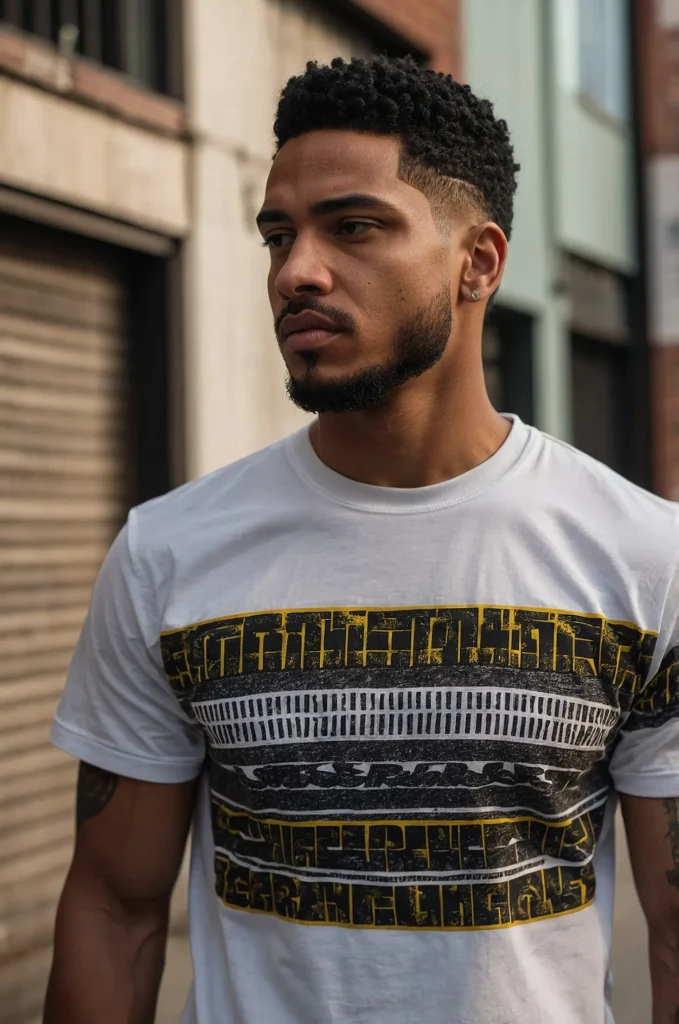 Tight Sponge Twists Taper FadeA man with ti