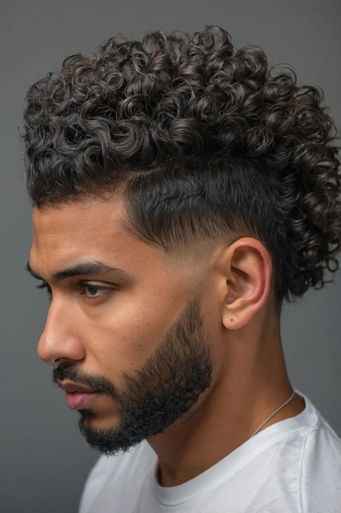 Twisted Blowout Top Low TaperMan with twiste