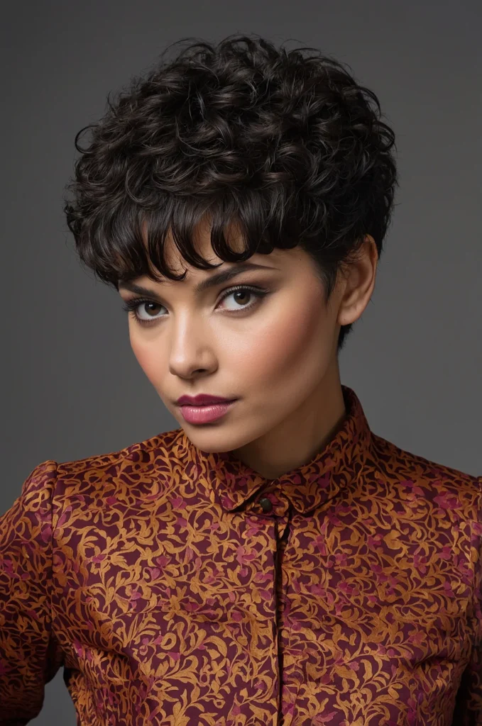 Leonardo Kino XL Coily Short Fringe with Short HairA bold s