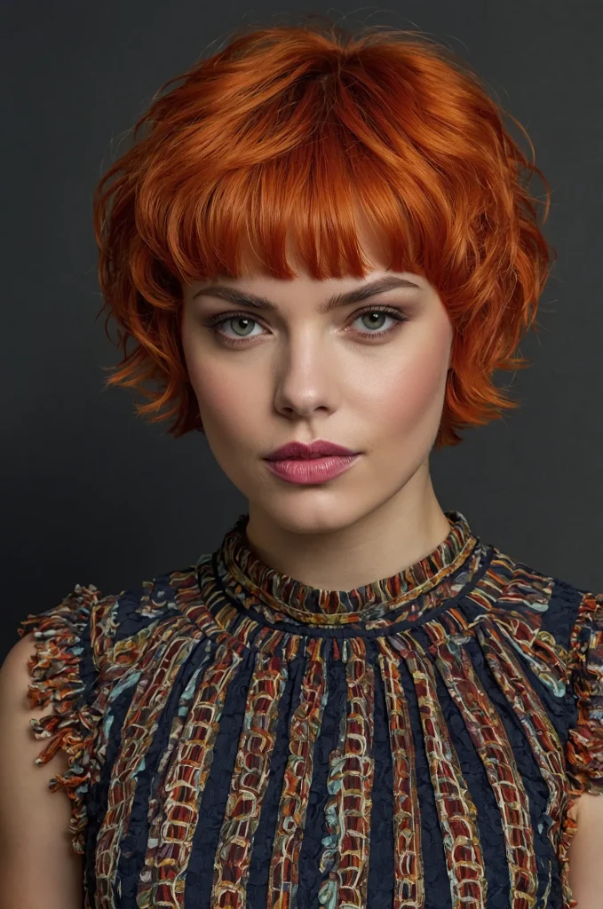 Leonardo Kino XL Coily Short Fringe with Short HairA bold s