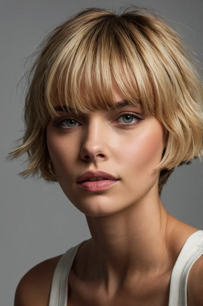 Leonardo Kino XL Arched Short Fringe with Short HairA short