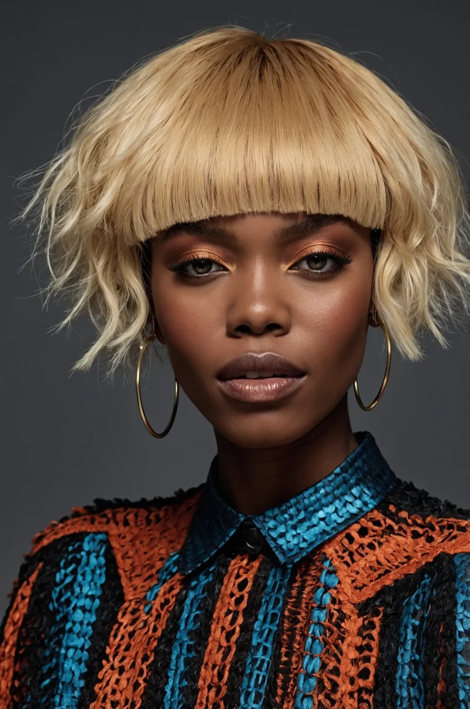 Leonardo Kino XL Disconnected Messy FringeA Black woman