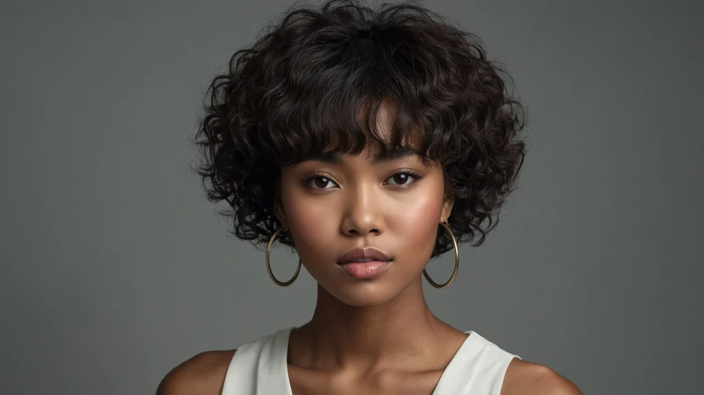Black Women Korean Fringe